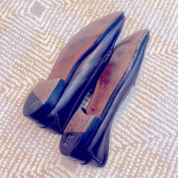 Proenza Schouler Sz 8.5 Leather Round Toe Loafers. - Picture 7 of 8